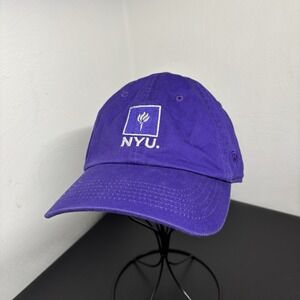 NYU Top of the World Hat Purple Violets Baseball Cap Unisex Adjustable